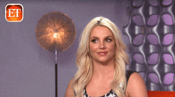 Awkward Britney Spears GIF