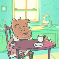 Tired Good Morning GIF by Holler Studios