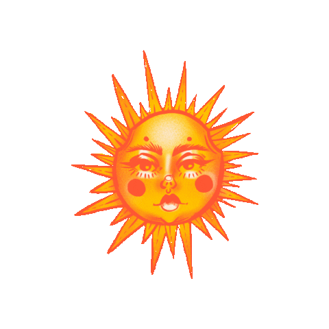 Sun Sticker