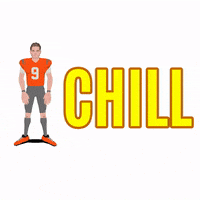 Chill Out Football GIF by SportsManias