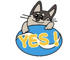 Puppy Yes Sticker