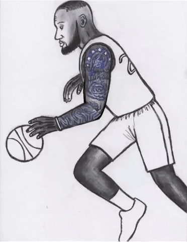Lebron James Animation GIF by Odinel pierre