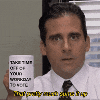 The Office Worker GIF by #GoVote