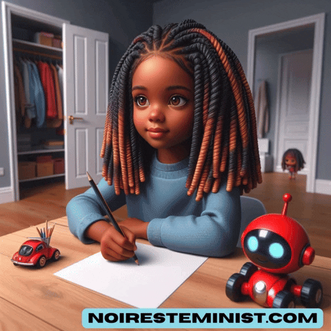 Girl Working GIF by NoireSTEMinist