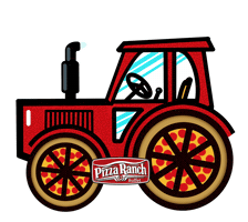 Smoke Wheels Sticker by Pizza Ranch
