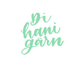 Hab Dich Lieb Lettering Sticker by Älgkram