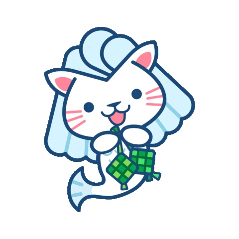 Hari Raya Merlion Sticker by VisitSingapore
