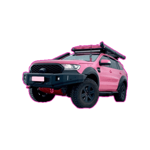 Pink4X4 Sticker by Razorback 4x4
