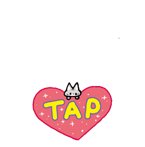 Cat Tap Sticker