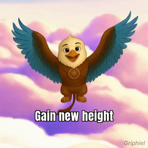 Fly Grow GIF by Griphiel