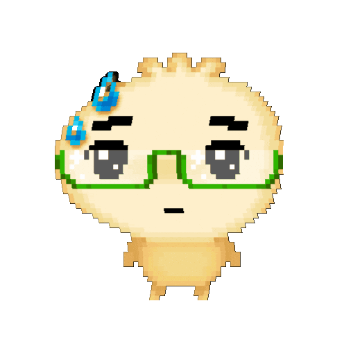 Pixel Sweat Sticker by bibigo.kr