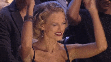 Image result for taylor swift happy dance gif