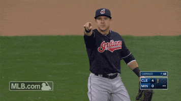 Cleveland Indians Daniel GIF by MLB