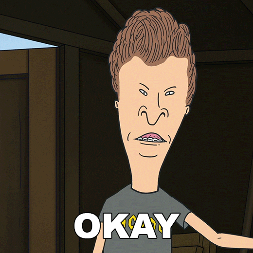 Beavis And Butthead Ok GIF by Paramount+