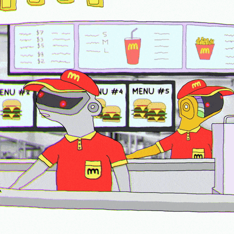 Working Hard Fast Food GIF by Paft Drunk