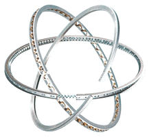 Black Diamond Rings Sticker by CTICO