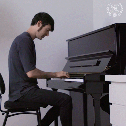 Pianist Playing Piano GIF by Atlanta Jewish Film Festival