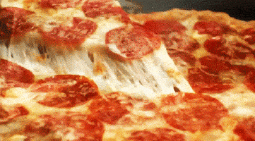 the weeknd pizza GIF