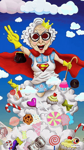 Queen of the Day - Super Nonna Power