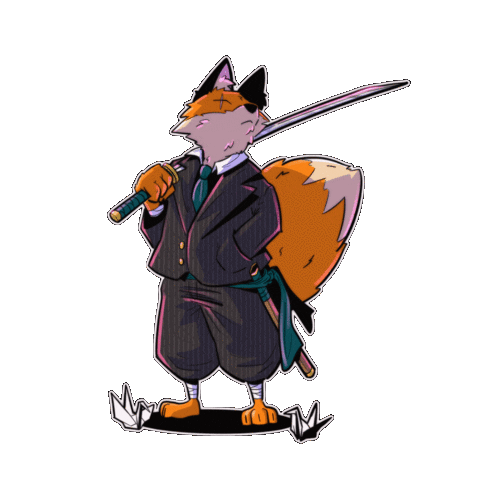 Fox Sticker