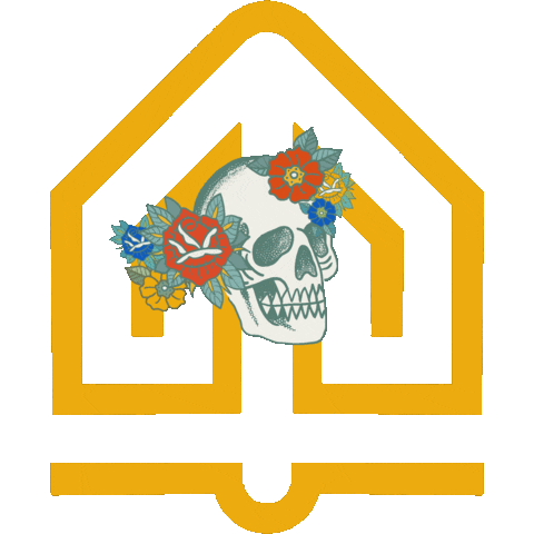 Skulls Anchor Sticker by MyAnchorChurchFl
