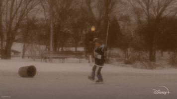 Ice Skating Hockey GIF by Disney+