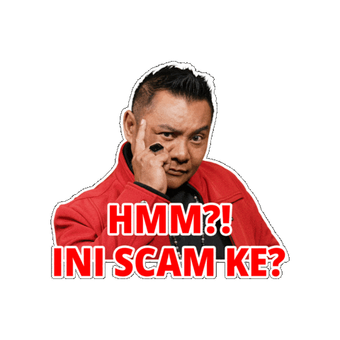 Security Awareness Sticker by CIMB Bank