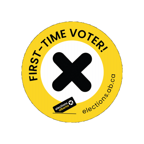 Elections Alberta Sticker
