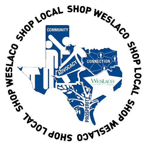 Shoplocal Sticker by Weslaco Chamber