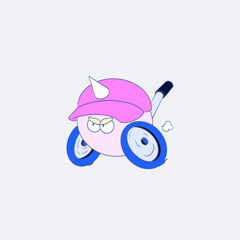 Angry Pink GIF