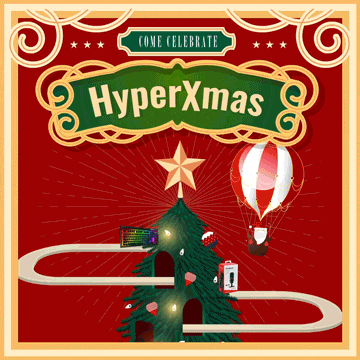Christmas Tree GIF by HyperXAPAC