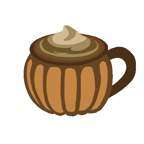 Pumpkin Spice Coffee Sticker