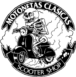 Motonetas Clasicas Sticker