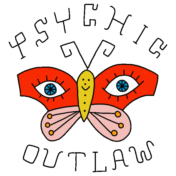 Fashion Cowboy Sticker by Psychic Outlaw