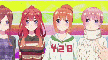 Miku Nakano Quintessential Quintuplets GIF