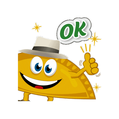 Felicidades Ok Sticker by Empanadaselmachetico