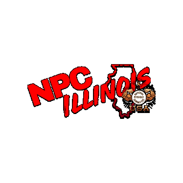 NPC Illinois Bodybuilding Sticker