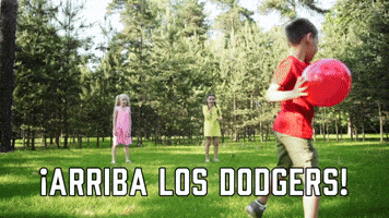 Los Angeles Dodgers Sport GIF by Sealed With A GIF