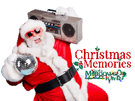 Santa Claus Party Sticker by Meadows Place