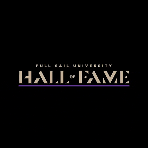 Hall Of Fame Fullsailhof GIF by Full Sail University
