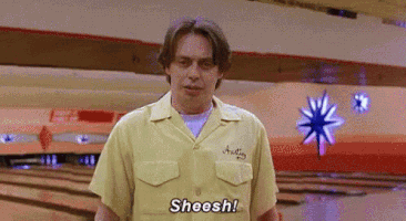 stressed bowling GIF