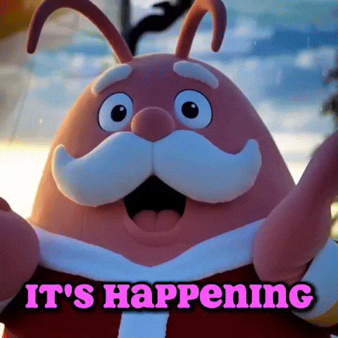Excited Santa GIF by LobsterClaus