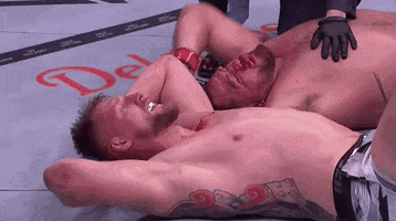 Tired Mixed Martial Arts GIF by UFC