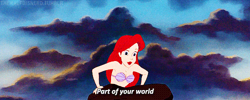 Disney The Little Mermaid animated GIF