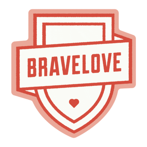 BraveLove Sticker