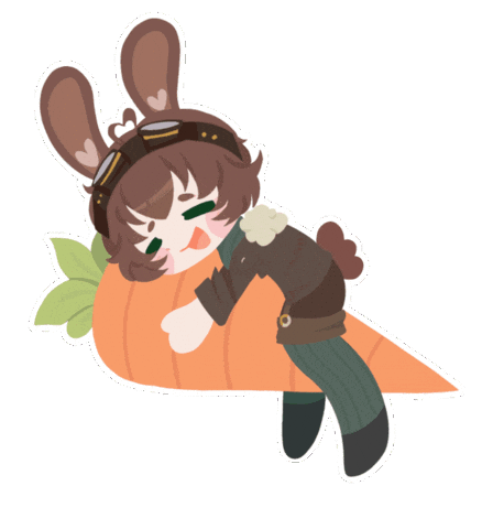 Animation Bear Sticker