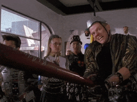 Baseball Bat Beat Up GIF by Back to the Future Trilogy ...