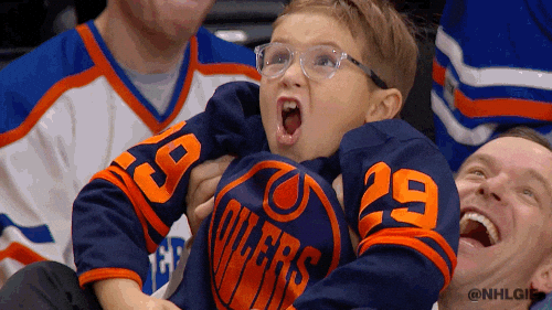 Happy Lets Go GIF by NHL by nhl