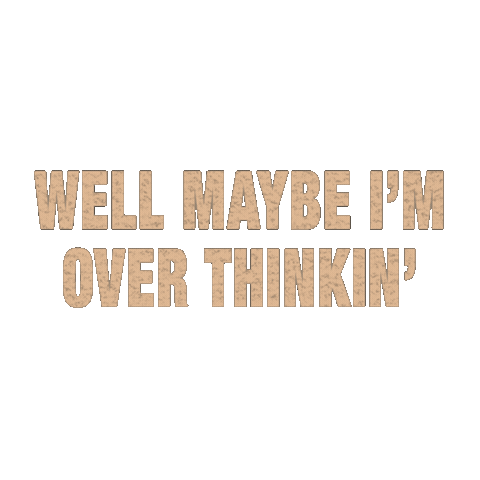 Overthinking Jordan Davis GIF by The Parish
