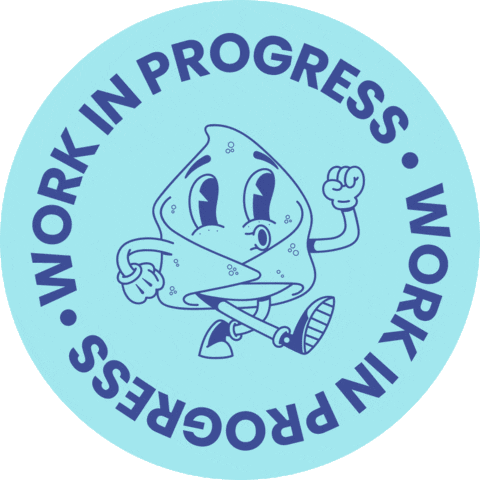 Wantan Working Sticker by thecomfysociety